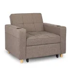 Armchair-bed SOLOR, beige order